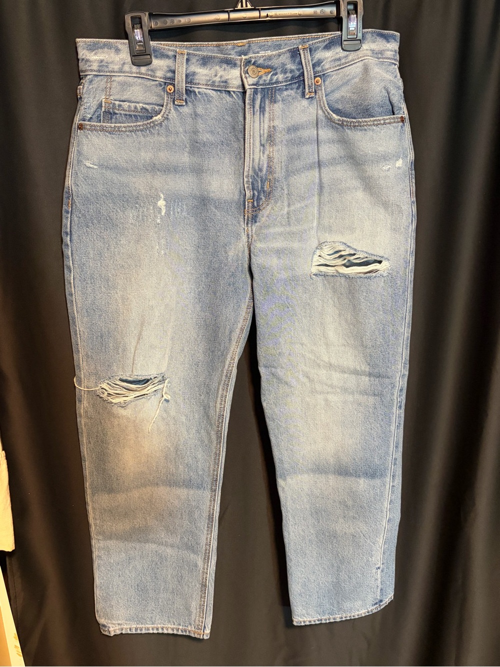 Old Navy Light Slouchy Straight Jeans, women’s size 8